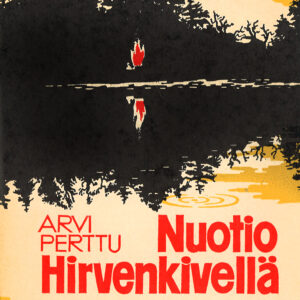 Nuotio Hirvenkivellä